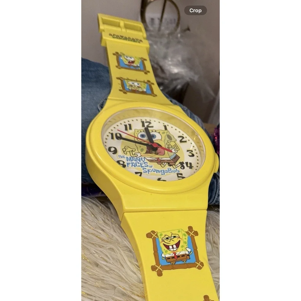 Nickelodeon Spongebob Squarepants Watch Wall Clock limited vintage 2004